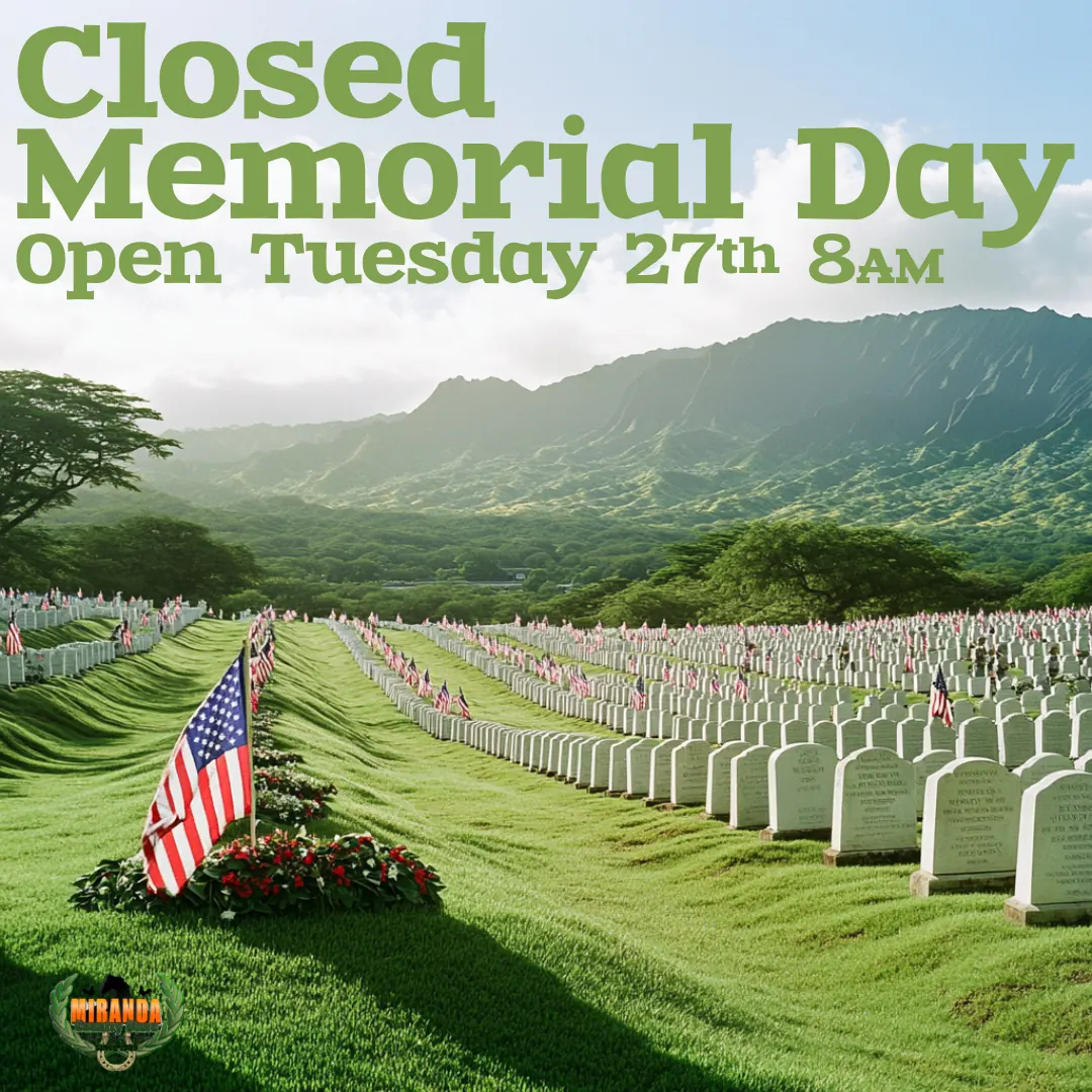 Miranda Country Store is Closed on Memorial Day