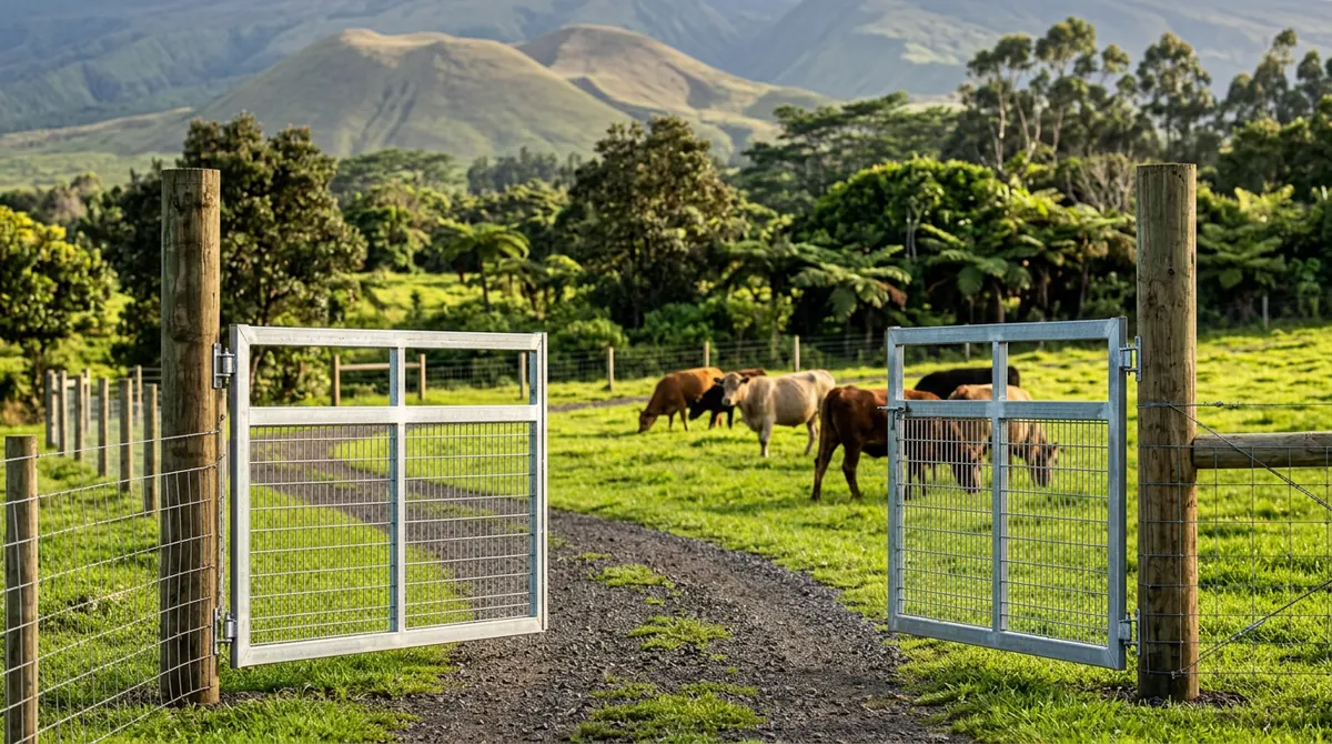 Custom Farm Gates in Hawaiʻi: Fabrication and Installation Guide