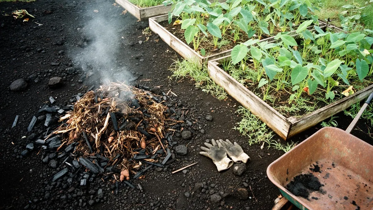 Organic Fertilizer for Volcanic Soil: Biochar, Terra Preta & Composting Guide