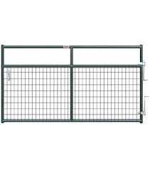  Behlen light weight and durable sqaure top tube gate with wire mesh fill available in 4ft, 6ft, 8ft, 10ft, 12ft, 14ft and 16ft lengths for sale