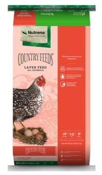  Solid nutrition that provides your layers with the proper balance of protein, vitamins and minerals needed to support health and produce quality eggs for sale