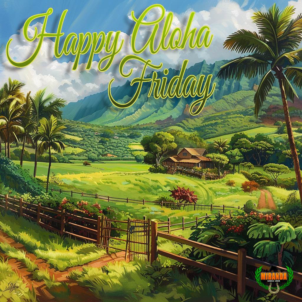 Happy Aloha Friday from Miranda Country Store - Miranda Country Store